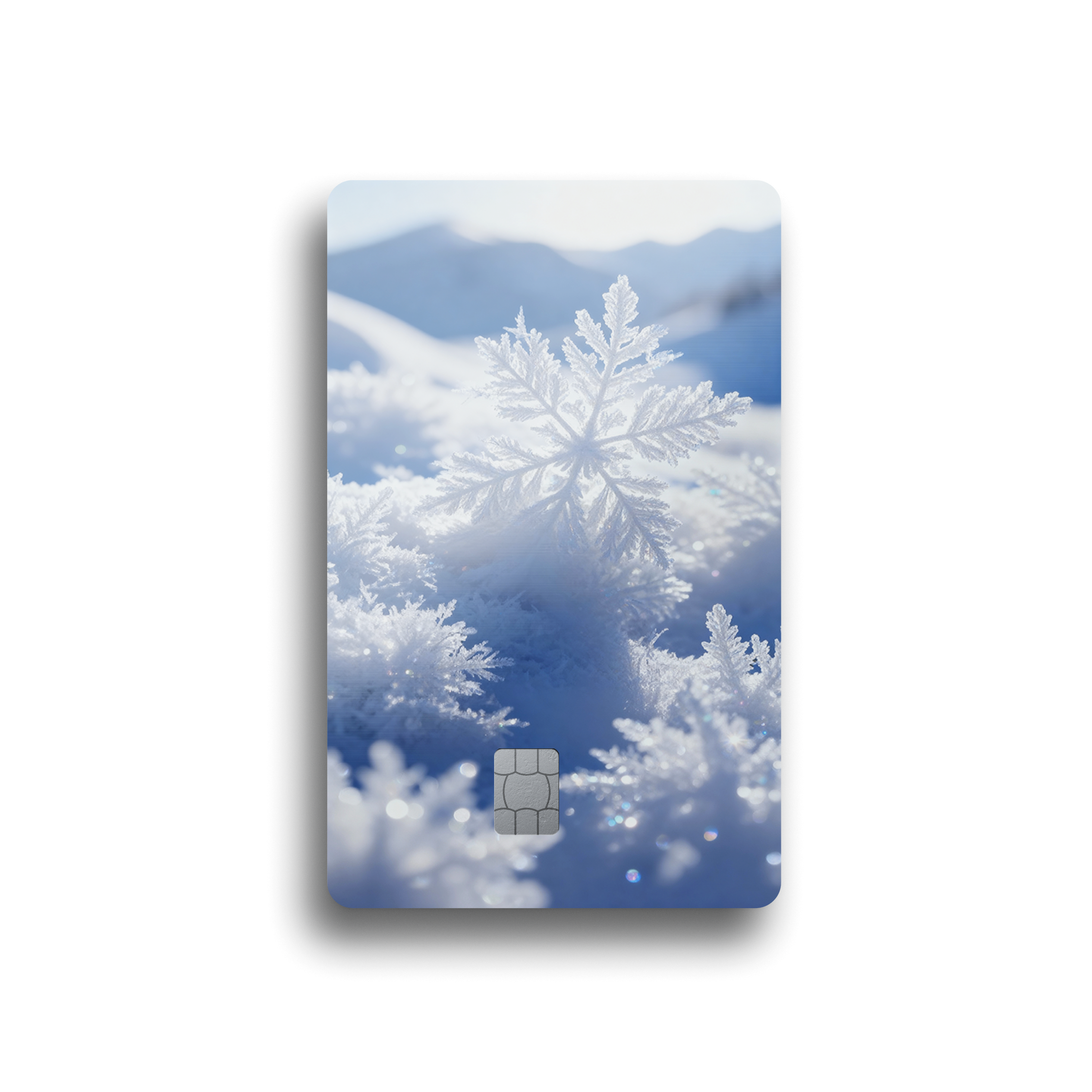 Crystal Snowflake Card Skin